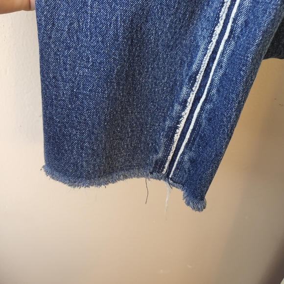 Levi's Reworked Raw Hem Straight Leg Jeans - Picture 5 of 7